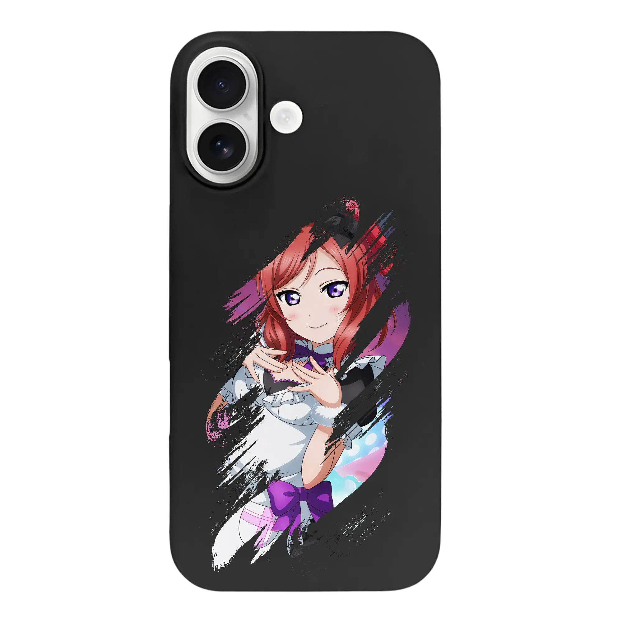 Love Live! グッズ,西木野真姫 - iPhone 17 シリーズ シリコンケース 薄型 耐衝撃 指紋防止 ソフトタッチカバー 精密フィット 傷防止 保護ケース iPhone 17/17 Air/17 Pro/17 Pro Max 対応